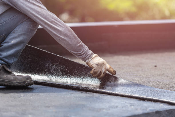 Professional Basement Waterproofing technician working in Jenkintown, PA